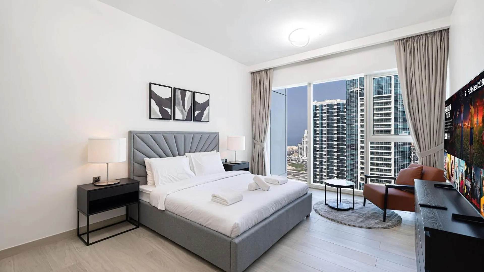 Stunning High-Floor 1Br Near Marina & Jbr contacts